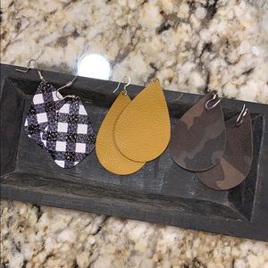 Leather Earrings